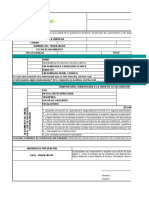 Formato Encuesta Incorporación Laboral Seguido Al Aislamiento Preventivo Obligatorio (Covid 19)