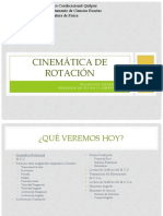 4.- CINEMATICA DE ROTACION