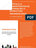 Capítulo 10 Administración de Sistemas en La Estructura Organizacional