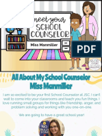 Meet Your School Counselor - KG