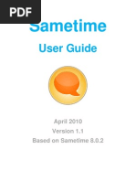 Download Sametime - User Guide by Yoko Golding SN54019823 doc pdf