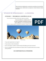 Camadas da atmosfera terrestre e suas características