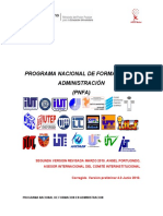 Programa de Administración 2011