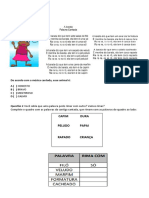 Avaliação Diagnóstica Português 2º Ano