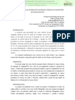 A Formação Do Espaço Urbano Araguaina Tocantins