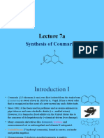 Lecture 7a: Synthesis of Coumarins
