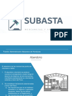 Subastas - Funcionarios de Aduana