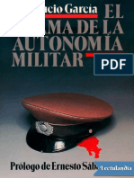 El Drama de La Autonomia Militar - Prudencio Garcia Martinez de Murguia