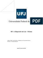 Relatorio de Fisica 4 (R5) - DispersaoLuz - Guilherme