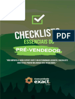 2021.09.01 - CHECKLISTS ESSENCIAIS DO PRÉ-VENDEDOR (Check)