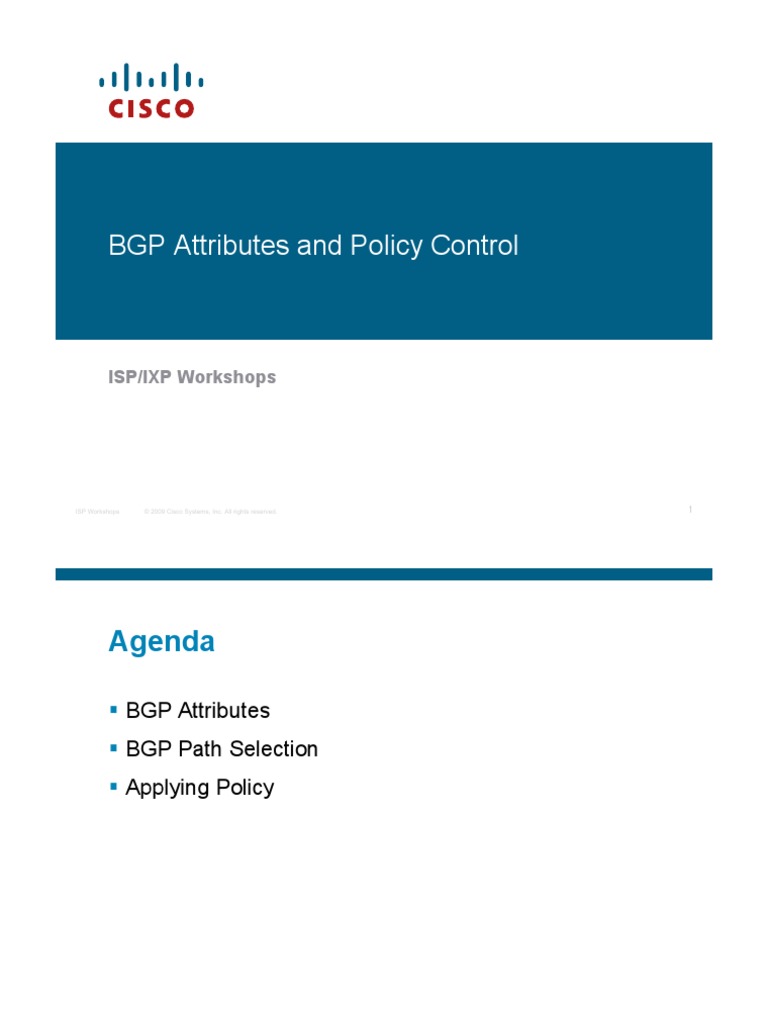 BGP 1 | PDF | Router (Computing) | Ip Address
