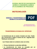 Semana 6 - Transferencia de Masa y Momento