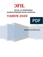 Profil RSUD Dr. H. Soemarno Sosroatmodjo Kuala Kapuas Tahun 2020