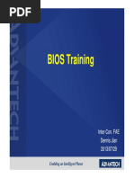 Advantech Bios Training