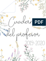 Cuaderno Del Profesor 2019-2020