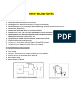 Checklist CB Testing