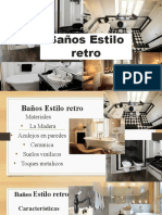 Baños-Cocina Estilo Retro