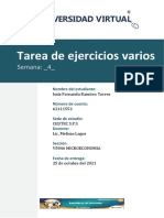 Issis Ramirez Tarea III Ejercicios Varios Demanda Oferta y Equilibrio Corregida Por Carolina 15 de Agosto de 2014c