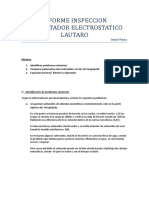 Informe Inspeccion Presipitador Electrostatico Lautaro