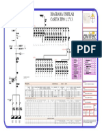 Caseta Tipo 1,23,3 Diagrama Unifilasr