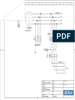 Diagrama trifásico de distribuição de energia