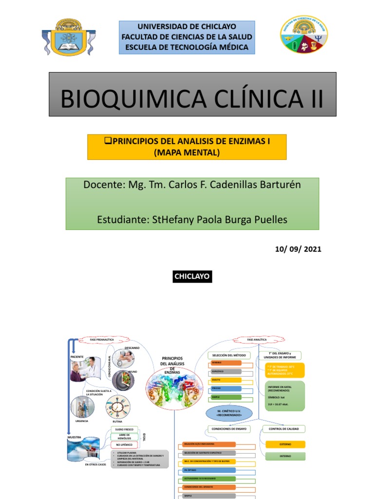 Mapa Mental de Bioquímica Clínica II | PDF | Bioquímica | Química