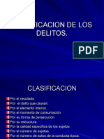 Clasificacion Delos Delitos)