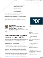 Quando o Ocidente Morria de Vontade de Ir para A China - Pepe Escobar - Brasil 247 - Usa Termo ATLANTICISTA