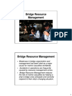 Bridge Resource Management: - Weakness in Bridge Organization and