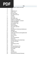 00 Reddit's Favorite Books (Book List) Excel File