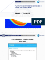 Tema 2.5. Taludes en Plaxis