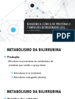 Metabolismo da bilirrubina e icterícia