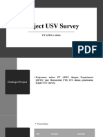 Project USV Survey PT APBS