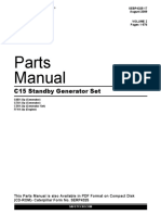 Manual Parts C15 Standby Generator Set VOL I