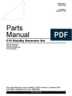 Manual Parts C15 Standby Generator Set VOL II