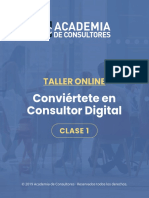 Taller Consultor Digital - Clase 1