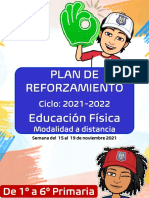 Plan de Reforzamiento Ciclo 2021-2022 (Semana Del 15 Al 19 de Noviembre)