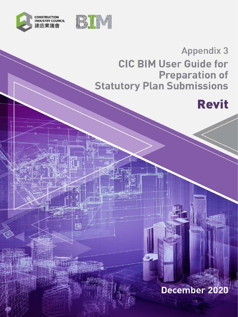 Appendix 3 CIC BIM User Guide For Preparation of Statutory Plan ...