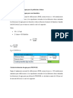 Calculo de Dotación de Agua para La Población A Futura