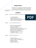 Antología de Clima y Desarrollo Organizacional (Materia de Administración II)