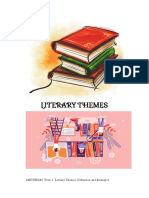 MIDTERMS Week 1: Literary Themes: Definition and Examples