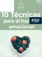 10 Técnicas para El Hambre Emocional