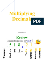 Multiplying Decimals-1