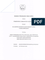 NPHD Pembangunan Ipal Komunal Dan Perpipaan RT.05 Kel. Kuala Jelai - KSM Usaha Bersama
