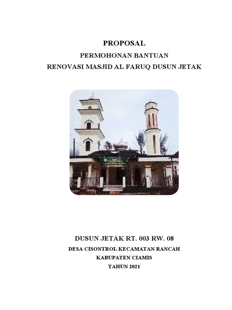 Proposal Al Faruq | PDF
