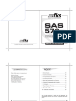 Alarme veicular SAS 570