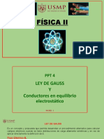 PPT 4 - LEY DE GAUSS - Conductores en equilibrio electrostático