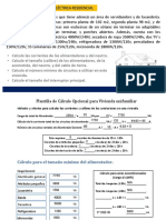 Ejemplo de Cálculos Prácticos en Una Vivienda Unifamiliar # 2