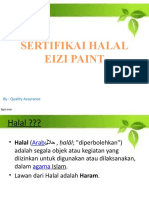 SERTIFIKASI HALAL EIZI