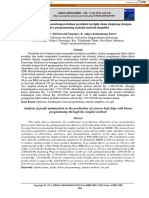 Analisis Optimasi Keuntungan Dalam Produksi Keripik Daun Singkong Dengan Linier Programming Melalui Metode Simpleks